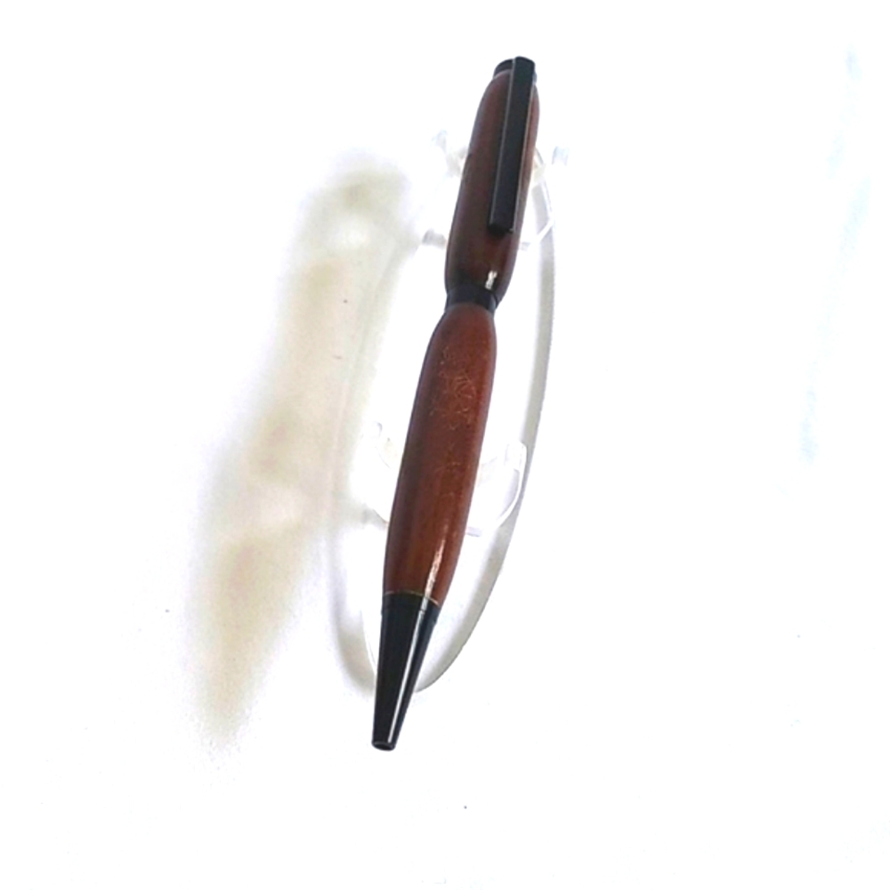 Elegant Handcrafted Wood Pen - Timeless Design Gun Metal Fittings